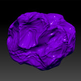 Purple Droplet ©2016 Brent Holland www.studiohollandart.com