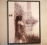 Emerging Patterns I, framed 52"x42.5"