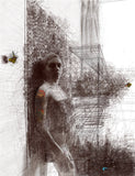 Emerging Patterns I, framed 52"x42.5"