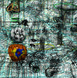 Detail of final version "Studio VII" - Framed Giclee